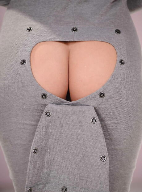 Facinating latin brunette cutie Keisha Grey showing big tits and hairy pussy in the bathroom